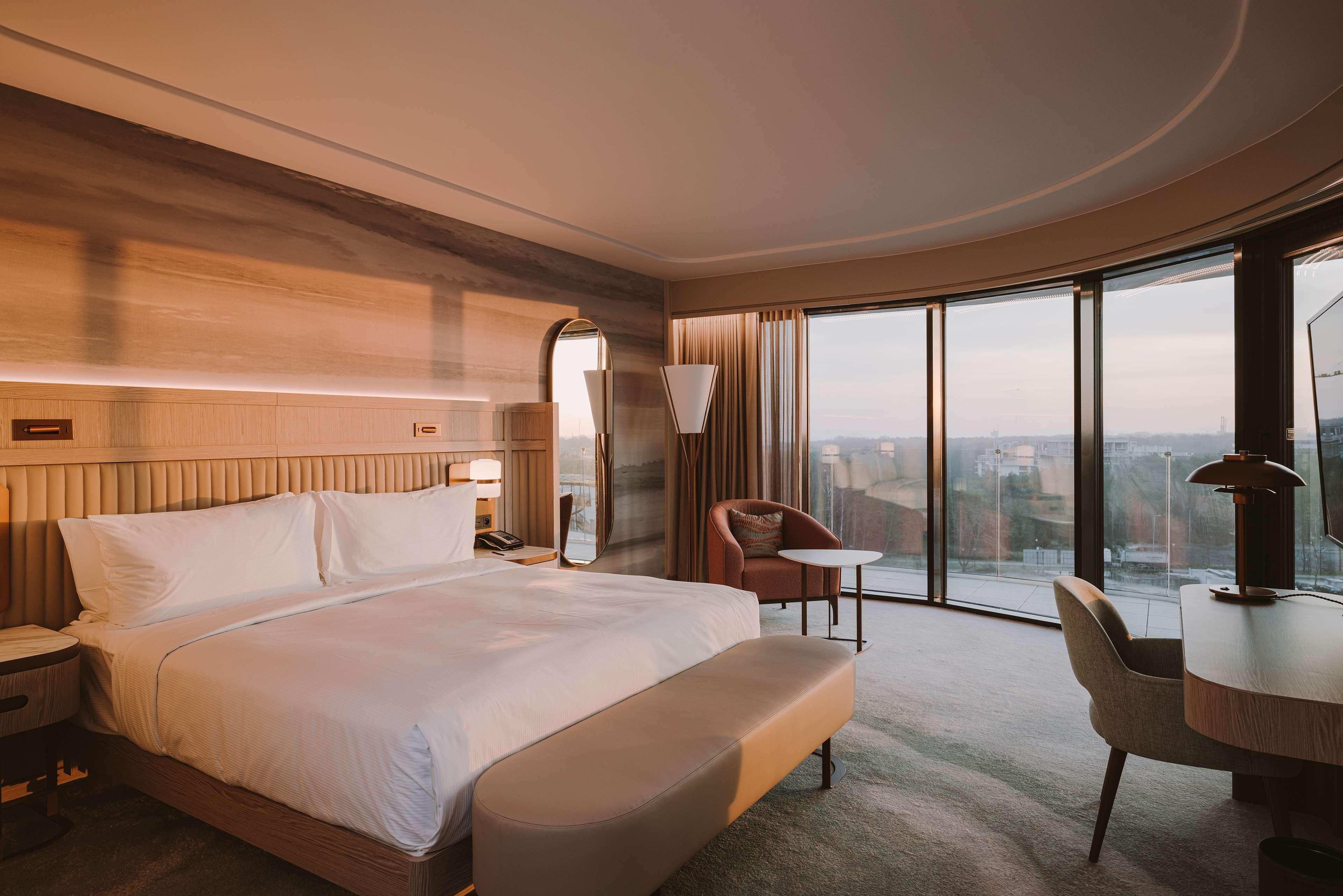 斯威诺吉茨希尔顿水疗度假村 斯维诺乌伊希切 外观 照片 A bedroom at the hotel
